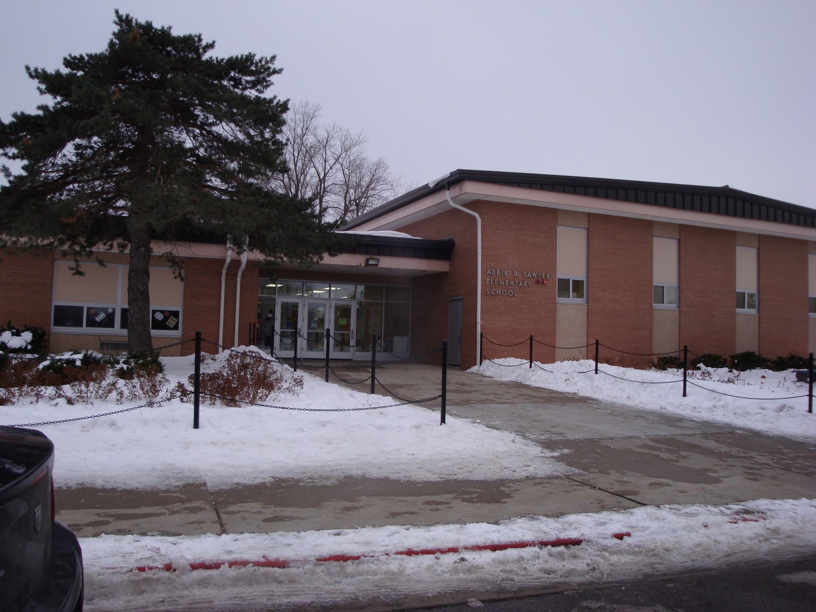 Breanna This is Sawyer Elementary School where I mentor every Tuesday