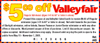 Valleyfair Coupons and Deals