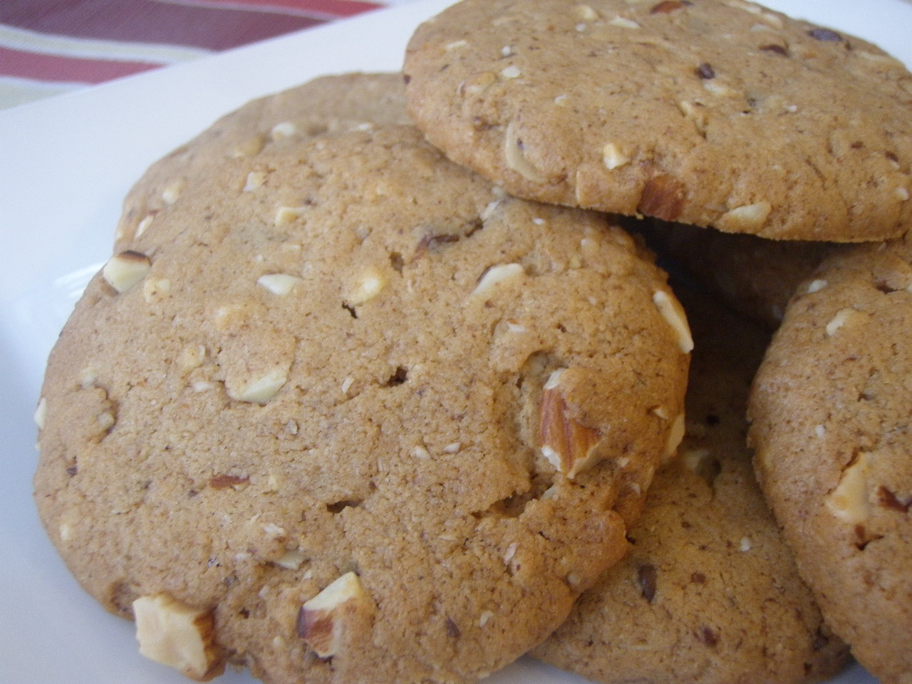 Fueling with Flavour Almond Oatmeal Chocolate Chip Cookies