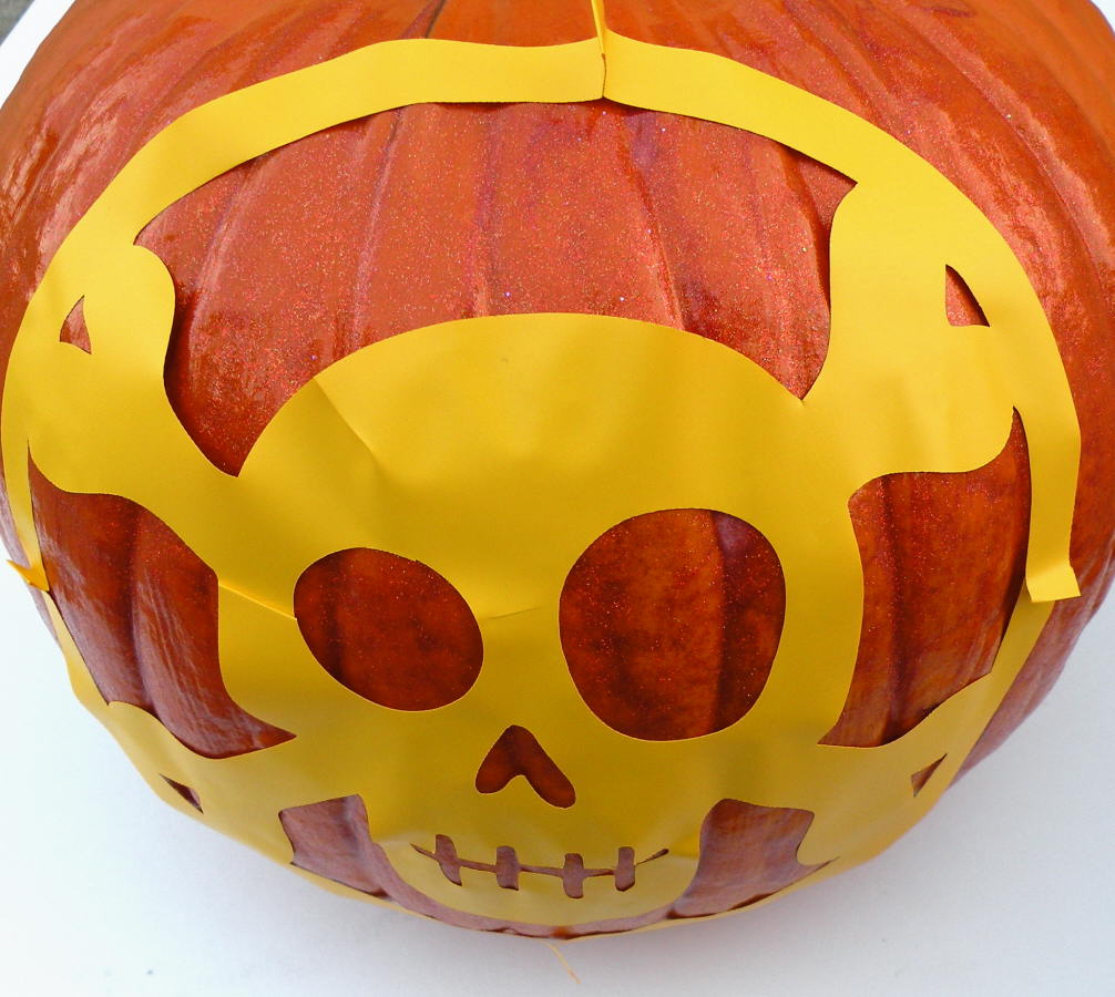Much Ado About Nothing Glittery Fun Pumpkin Decorating Tutorial Using