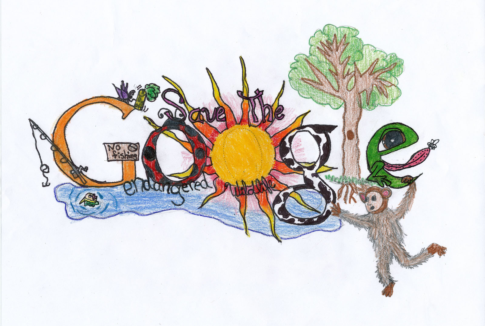Pietsch Brubaker Family: Doodle 4 Google