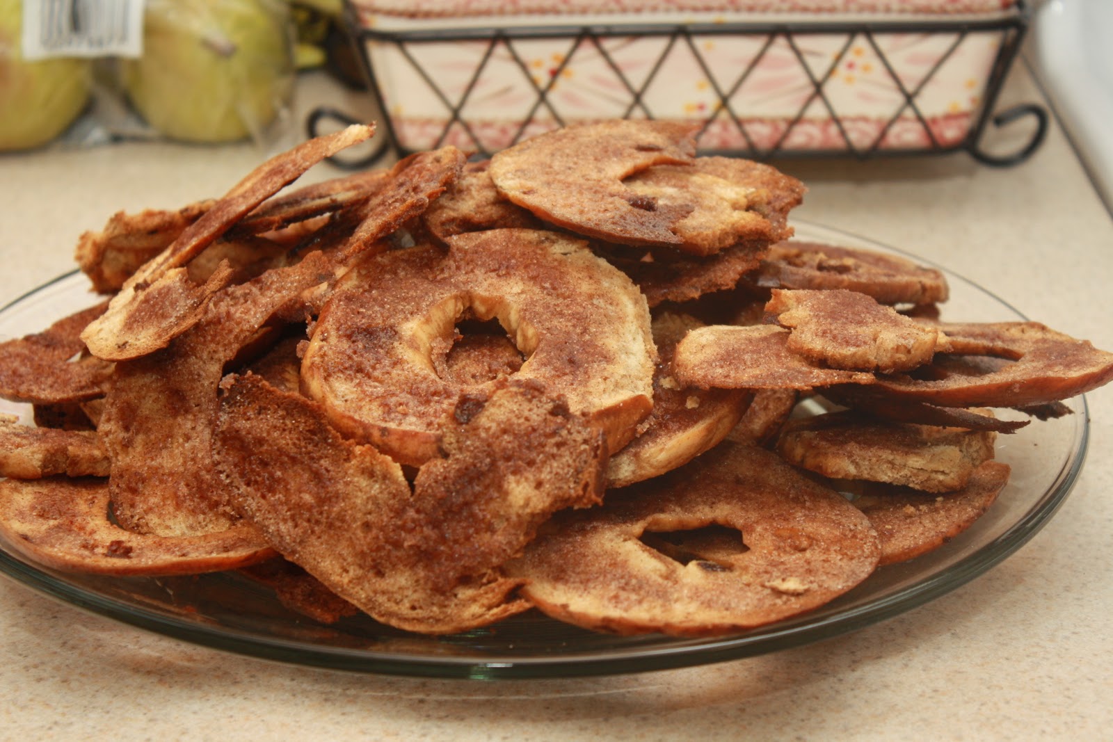 Mini Makes Cinnamon Sugar Bagel Chips