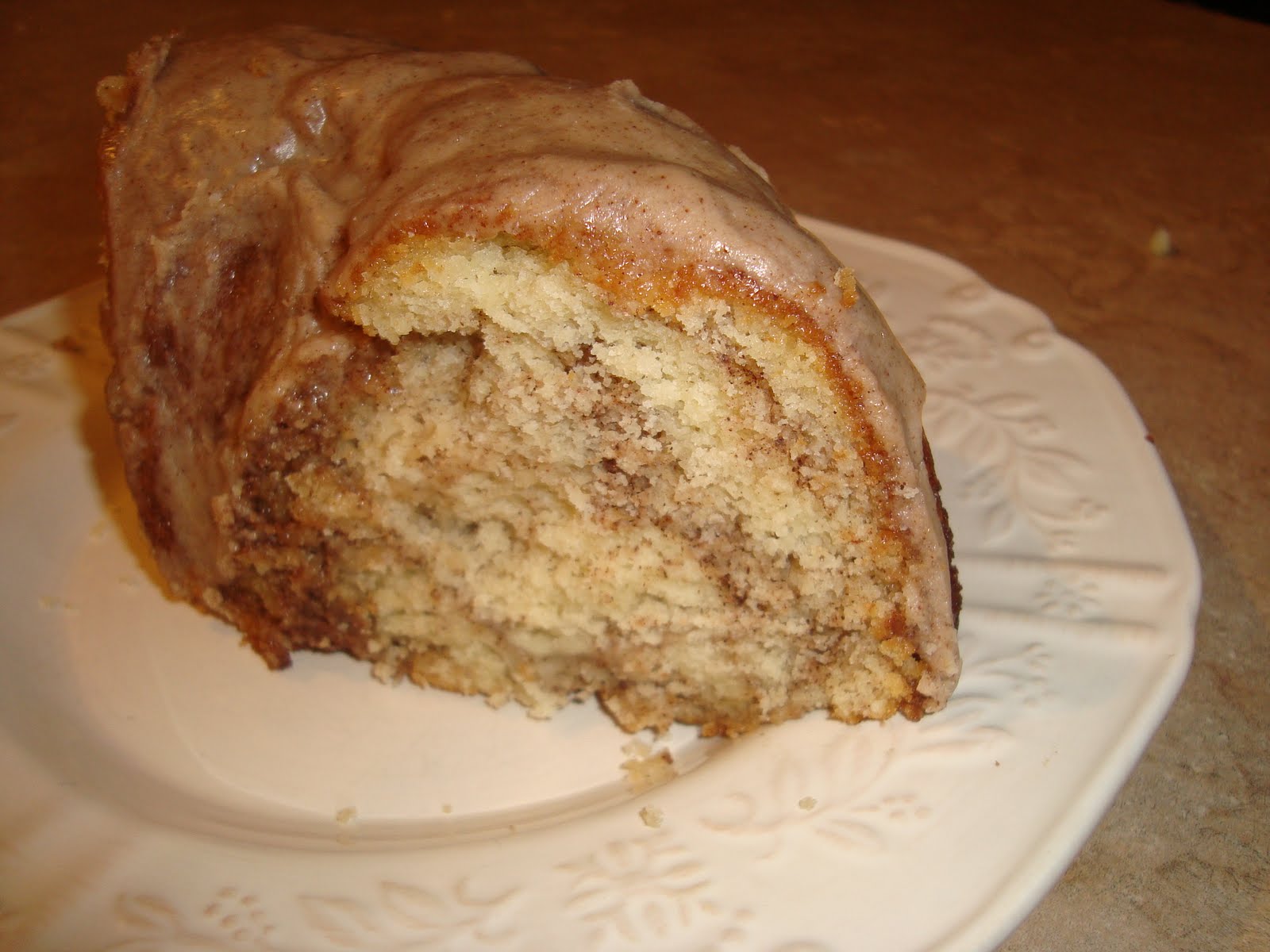 Tastes of Wonderful Cinnamon Swirl Cake
