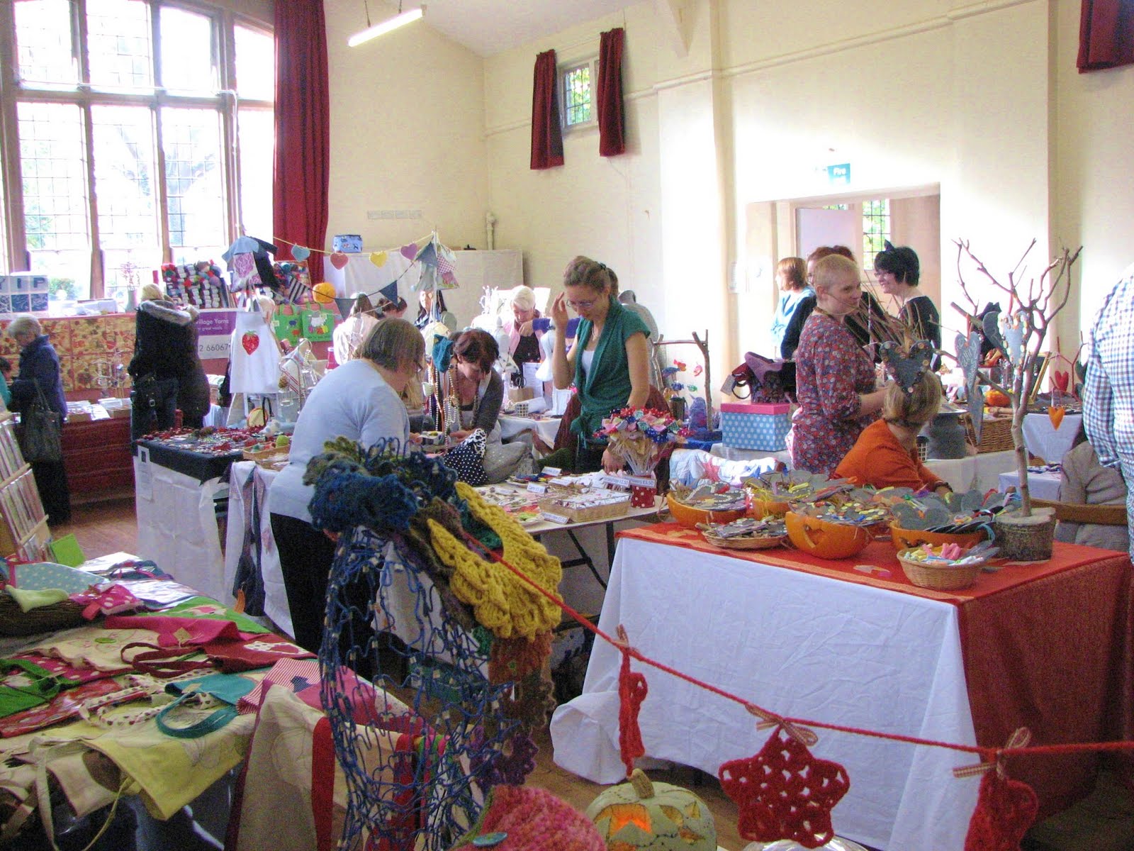 The Craft Hub The Falling Leaves Craft Fair, St Matthews Hall, Newtown