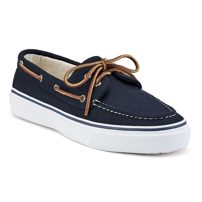 EMM (pronounced EdoubleM): Sperry Topsider Bahama Deck Shoes in Wool