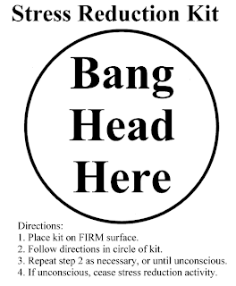 If all else fails bang head here sign