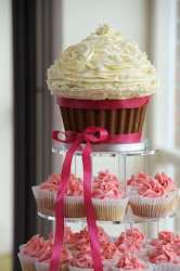 cupcake giant cake cupcakes cakes designs tier huge buttercream party lemon mold chocolate cup cr2 madeira recipes