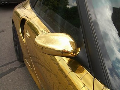 Porsche Covered In Gold (5) 4