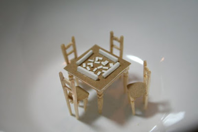 Sculptures Created With Paper And Toothpicks (5) 3