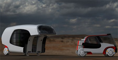 Combination of A Car and A Caravan (5) 2