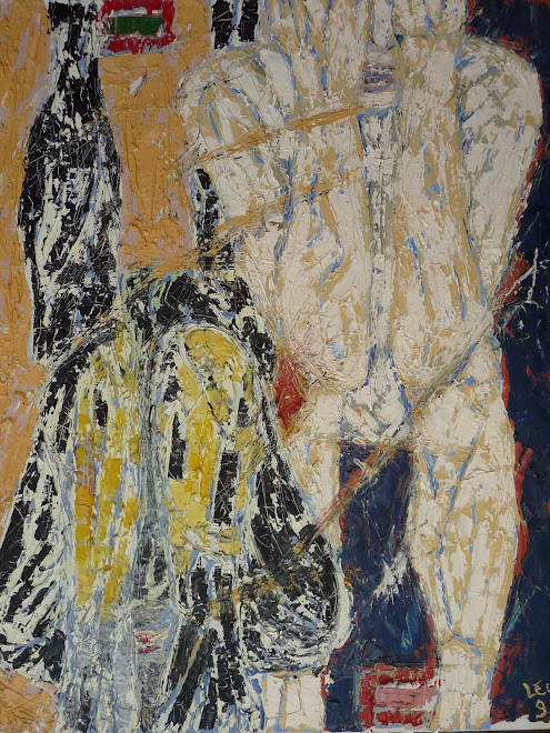 Autoportrait sans tête en noir et blanc(1995)