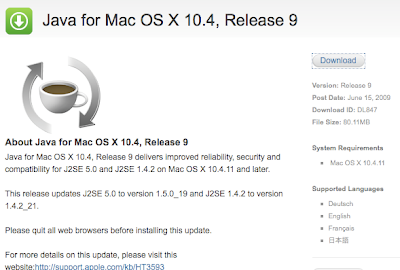 java for mac os x 10.8 5