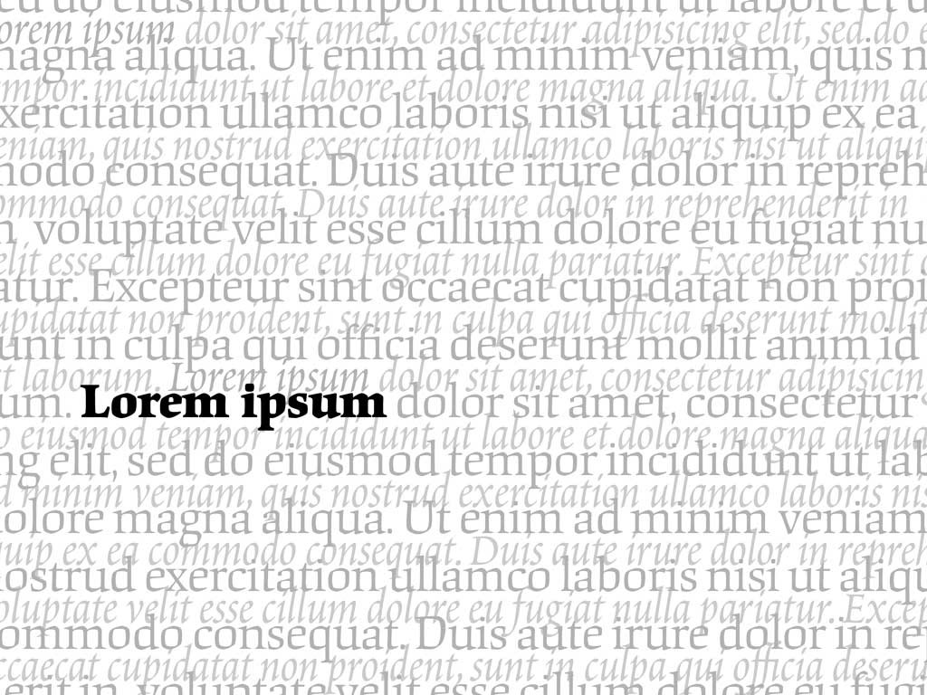 Lorem Ipsum