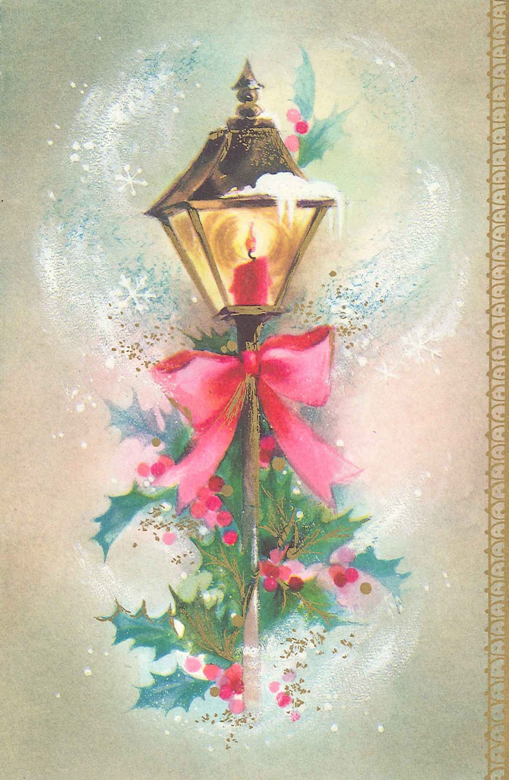 Very Merry Vintage Syle Very Merry Vintage Christmas Card