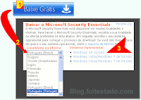 Como baixar antvirus gratis, Microsoft Security Essentials