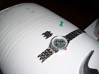 Ashley DIY: How to Take Links out of a Watch Band Using a Push Pin