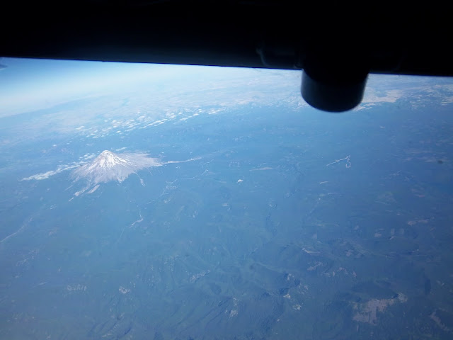 View From KC-135 Boom Oregon