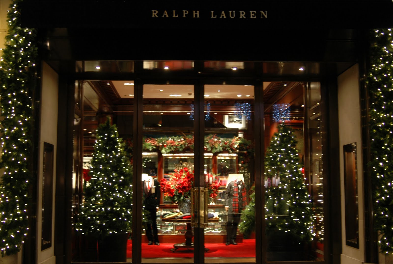 Ralph Lauren's Bond Street Christmas Windows 2009 - Emily Jane Johnston