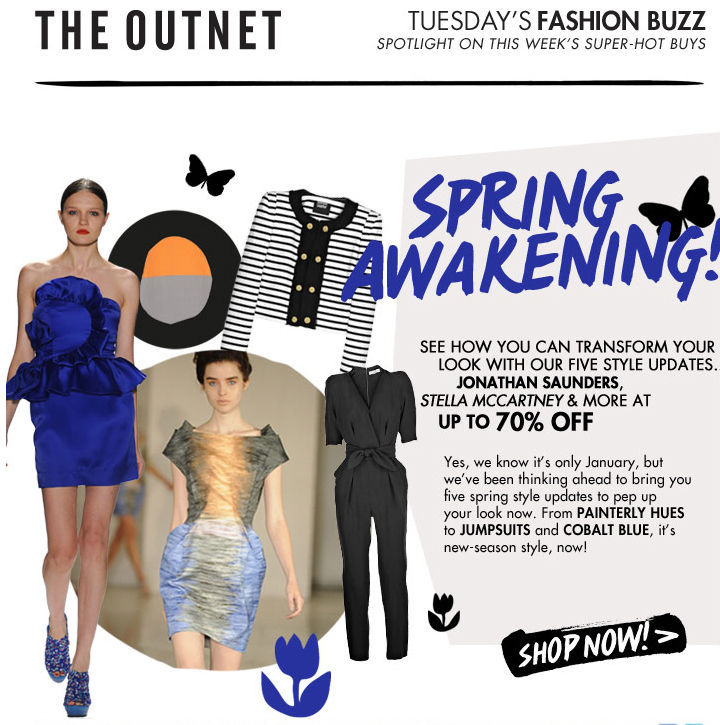Spring Awakening at The Outnet – Emily Jane Johnston