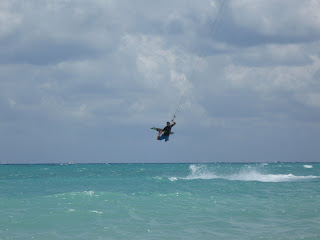 , Friends at Coco Beach., Playa Del Carmen Kiteboarding