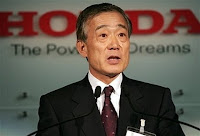 Honda CEO Takeo Fukui