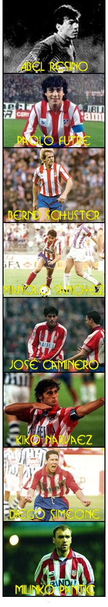 Históricos Atleti 1990-95