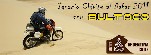Chivite en el Dakar 2011