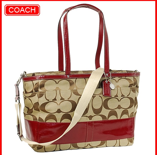Coach Leather Diaper Bag Backpack