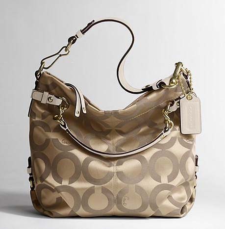 GreenApple4sale: Authentic Branded Bags: Coach Brooke Op Art Handbag 14147