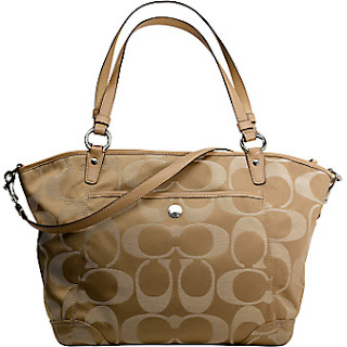 GreenApple4sale: Authentic Branded Bags: Coach Signature Leah Tote 13139