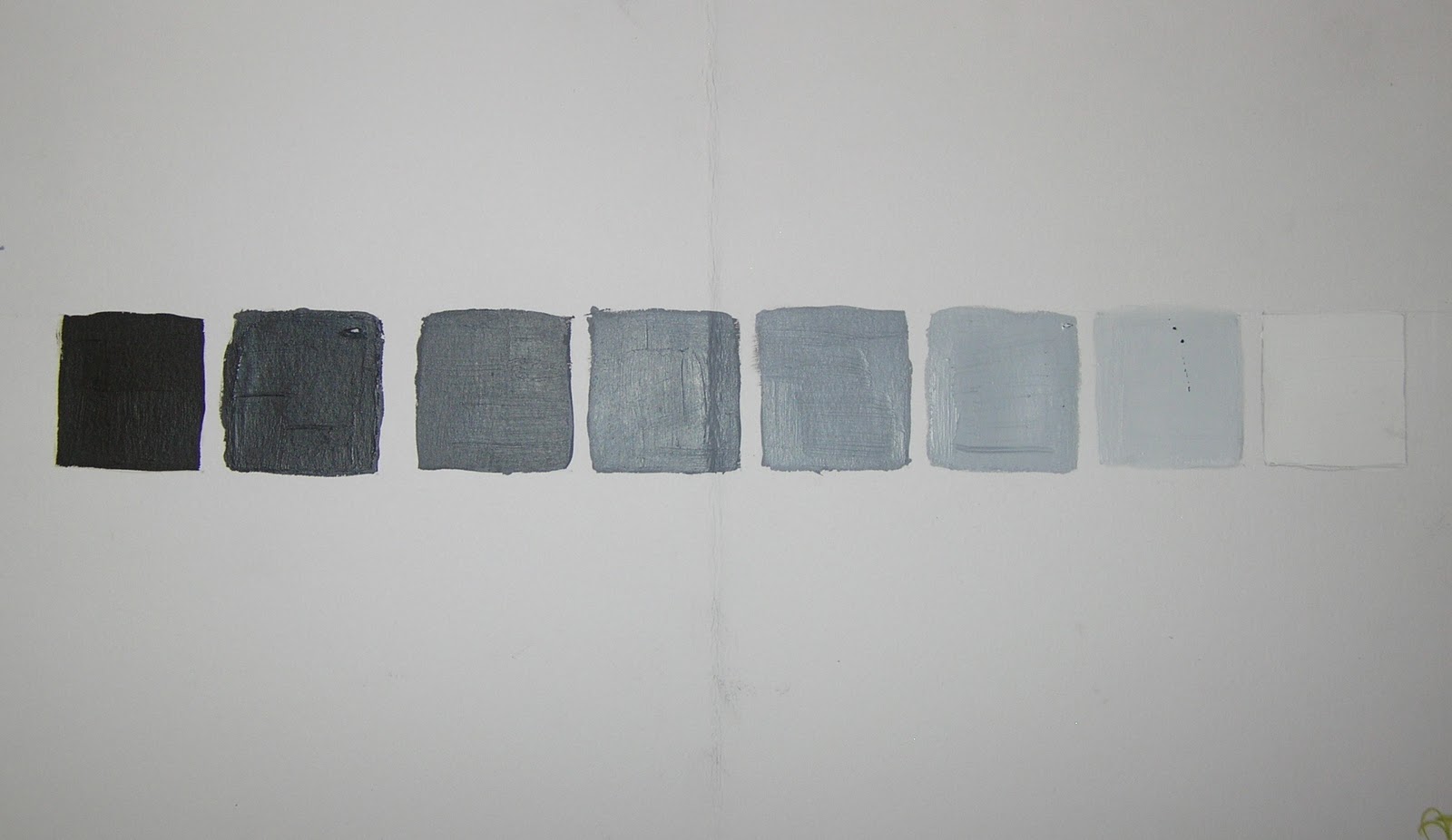 Fire Resistant Material B&W Value Scale