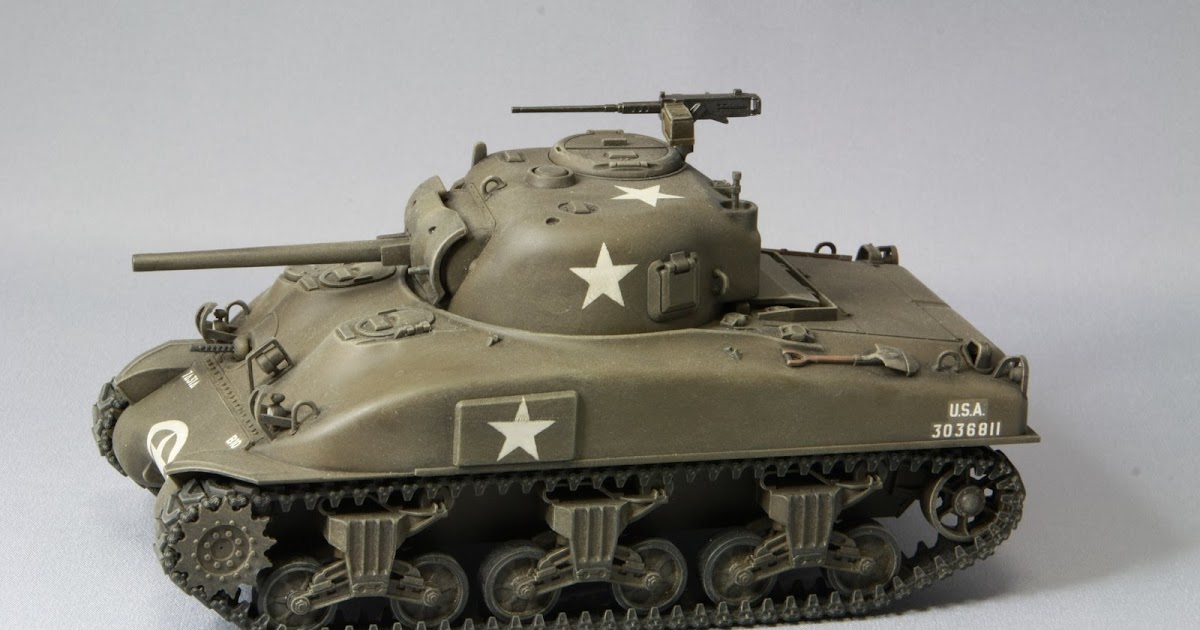 Greg's Scale Plastic Model Showcase: M4 Sherman Tank