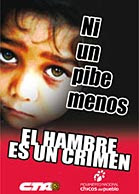 EL HAMBRE ES UN CRIMEN !!!