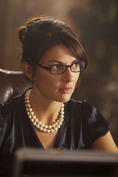 Ladies in Satin Blouses: Gina Bellman - various pictures