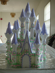 Princess Castle Cake