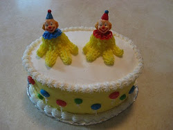 Clown Bithday Cake