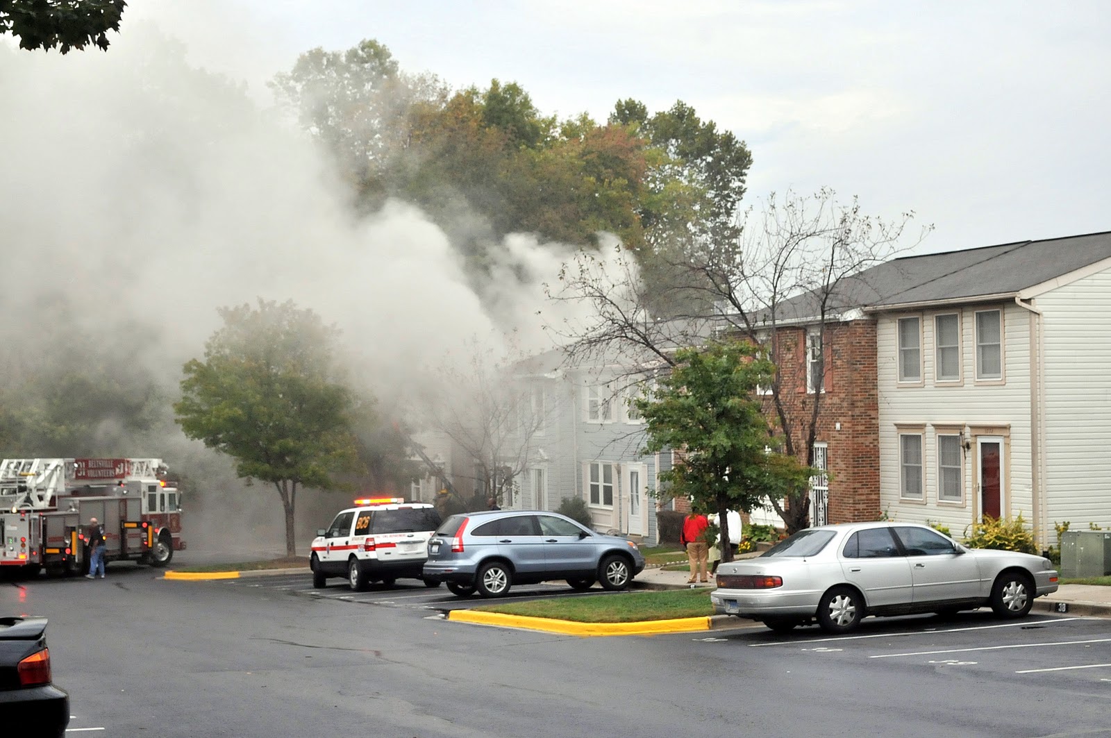 Beltsville Townhouse Fire