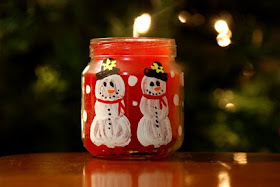 baby food jar candles