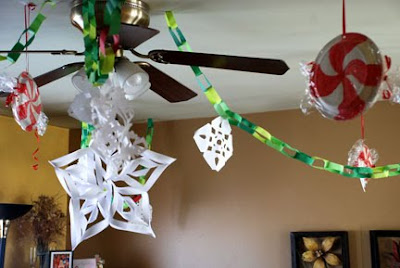 cheap paper Christmas decorations