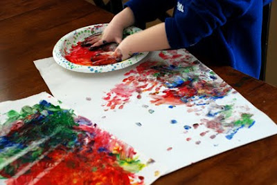 finger painting picture