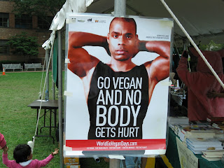 vegan bodybuilder poster