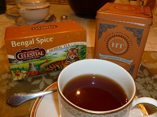 Bengal Spice tisane and Hot Cinnamon Sunset black tea