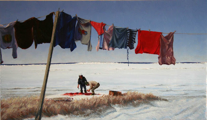 Paintings from The Anchorage Museum of History and Art's Juried Art Exhibit XXXII