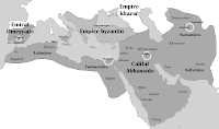 [#05] Carte du monde arabe et byzantin vers l’an 900 - Cliquez pour agrandir