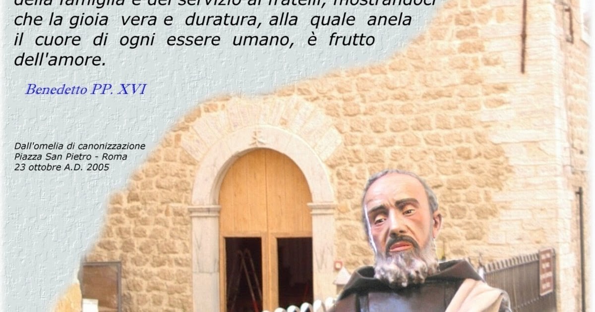 Preghiera A San Felice Da Nicosia Nicosia news