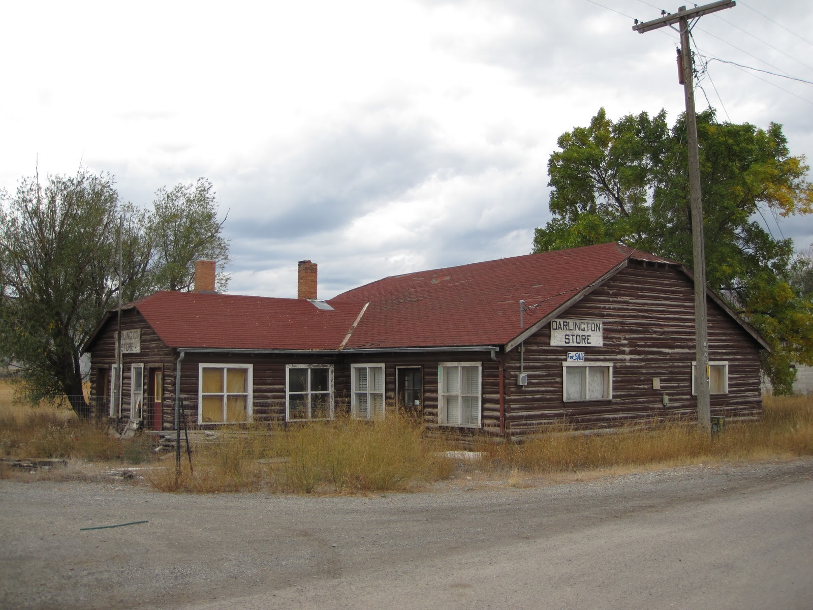 Mackay, Idaho 83251 Old Darlington Store and Post Office Highway 93