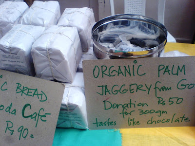 This Week at the Farmer's Market - Whole wheat bread and Palm Jaggery