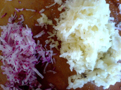 Vegan Potato and Turnip Rösti (Potato Pancake)