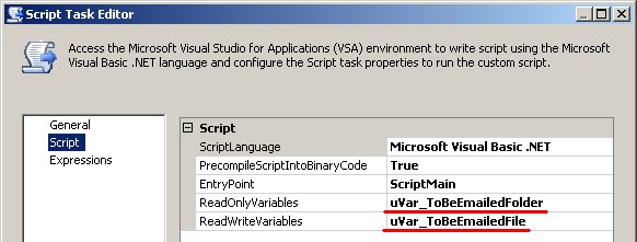Plexus SQL: Emailing work log notification to individual users using SSIS