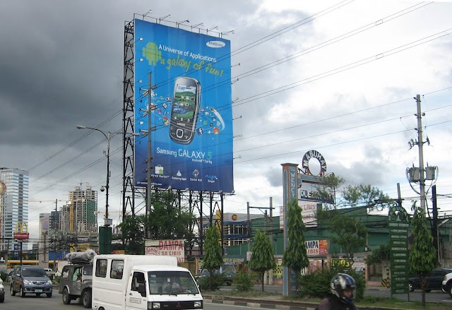 Samsung Galaxy Billboard in Libis